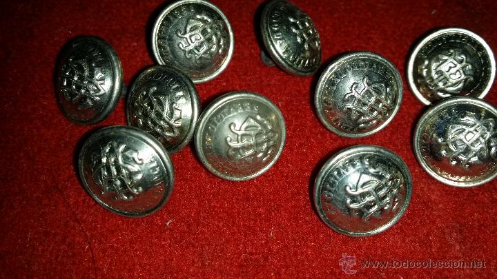 Militaria: BOTONES DE LA REPUBLICA DE LOS SERVICIOS DE VIGILANCIA - Foto 3