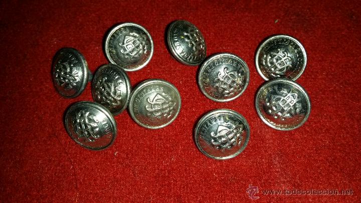 Militaria: BOTONES DE LA REPUBLICA DE LOS SERVICIOS DE VIGILANCIA - Foto 4