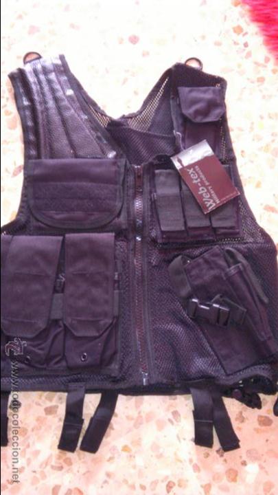 Militaria: chaleco tactico web-tex airsoft - Foto 1