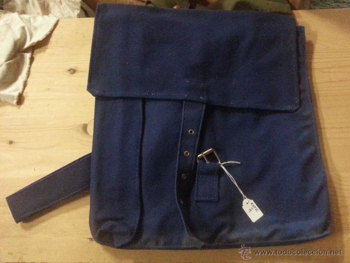 Militaria: Macuto azul de aviaci&oacute;n - Foto 1