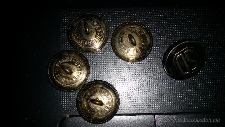 Militaria: BOTONES con iniciales SD,REPUBLICA, - Foto 2