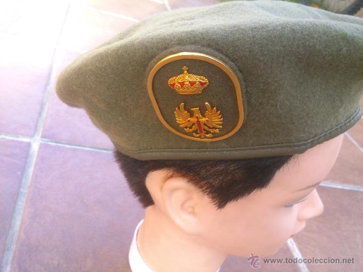 Militaria: GORRA, BOINA, EJERCITO ESPA&Ntilde;OL, DE TIERRA. - Foto 1