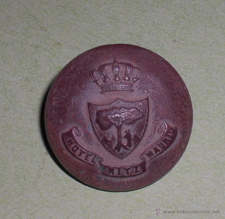 Militaria: Boton Hotel Ritz madrid - Foto 1