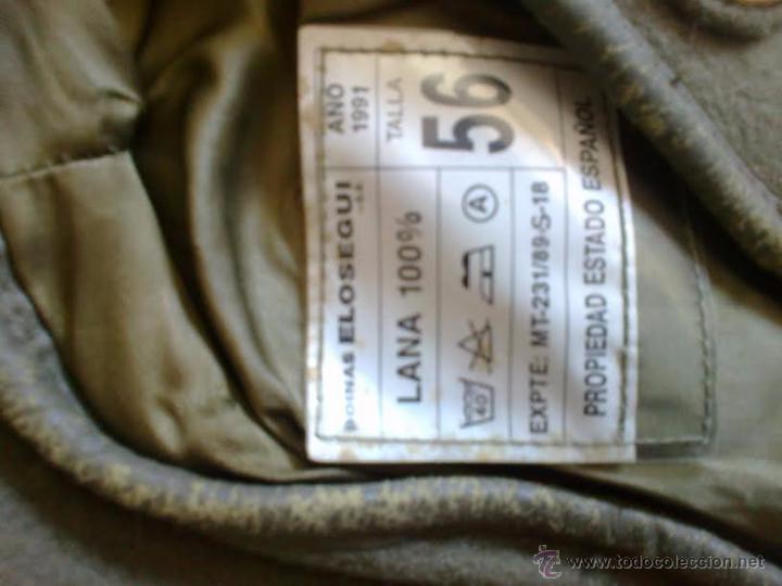 Militaria: BOINA DEL EJ&Eacute;RCITO ESPA&Ntilde;OL DEL A&Ntilde;O 1991 - Foto 3