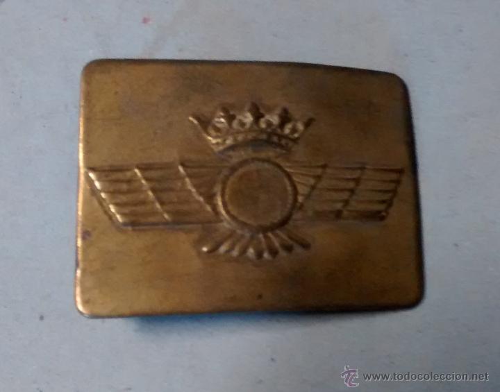 Militaria: Hebilla de cintur&oacute;n, de aviaci&oacute;n - Foto 1