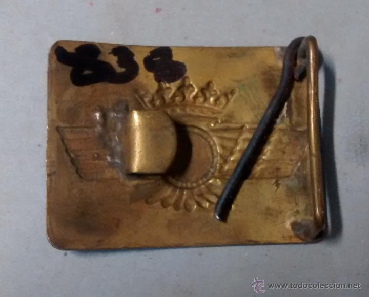 Militaria: Hebilla de cintur&oacute;n, de aviaci&oacute;n - Foto 2