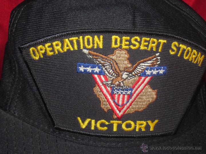 Militaria: Operation Desert Strom .Victory. Gorra Original US. - Foto 2