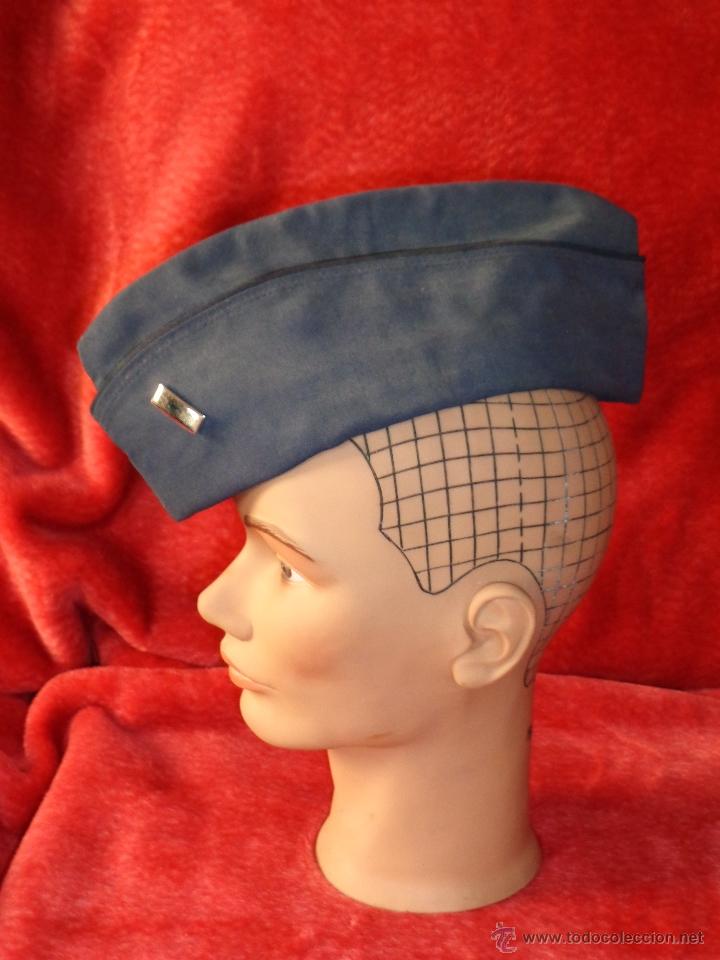 Militaria: GORRO TIPO PL&Aacute;TANO EJ&Eacute;RCITO DEL AIRE AMERICANO. - Foto 2