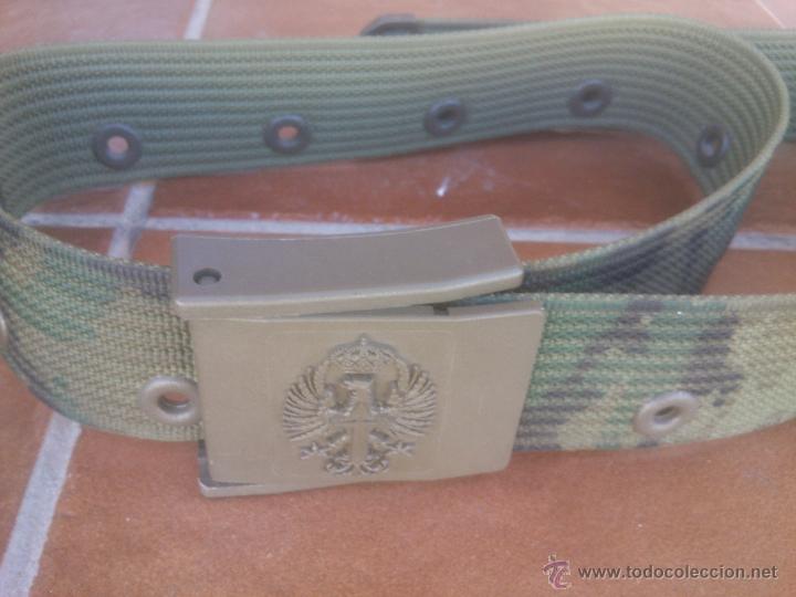 Militaria: CINTURON EJERCITO DE TIERRA CAMUFLAJE - Foto 1