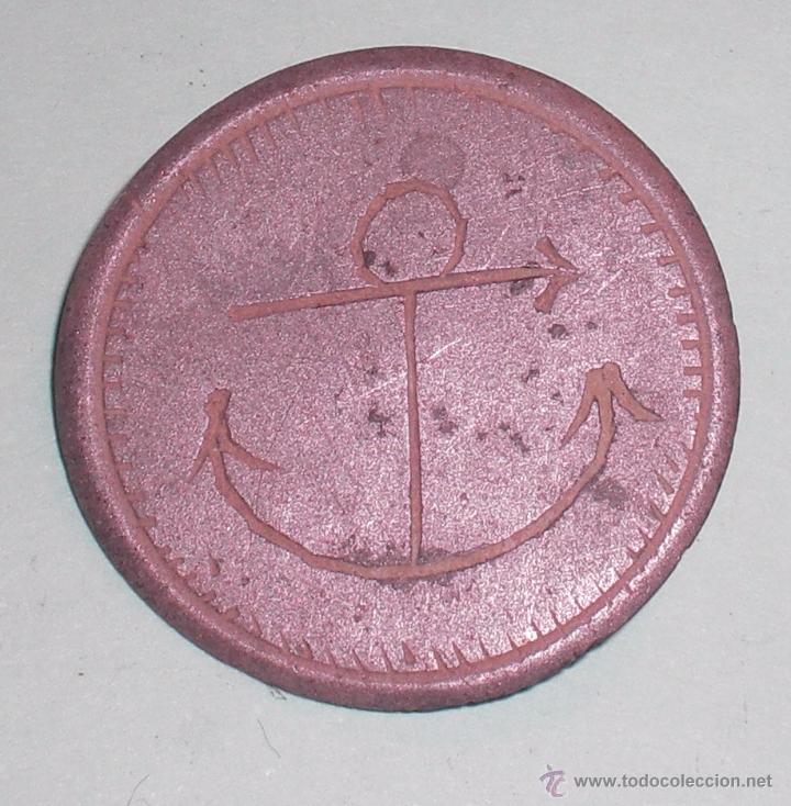 Militaria: Boton raro de marina - Foto 1