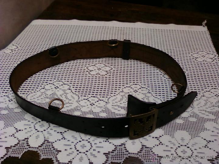 Militaria: CINTURON MILITAR - Foto 1