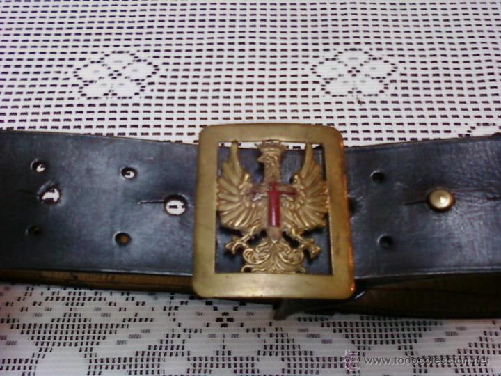 Militaria: CINTURON MILITAR - Foto 2