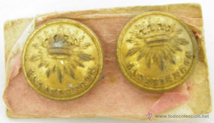 Militaria: BOTONES CARABINEROS - Foto 1