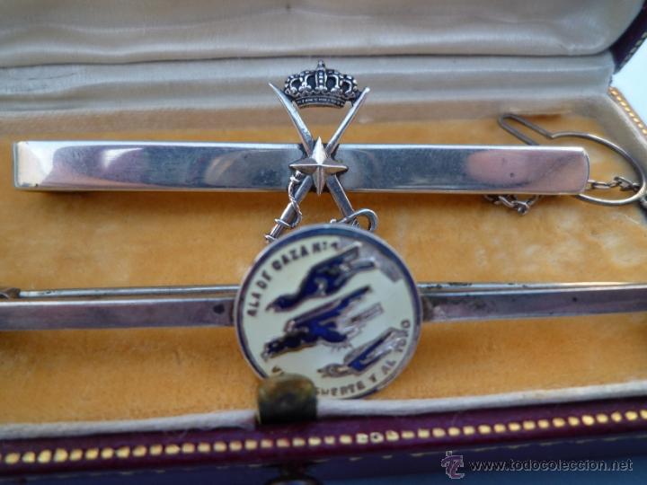 Militaria: PASACORBATAS EN PLATA GENERAL DE BRIGADA. EJ&Eacute;RCITO AIRE - Foto 1