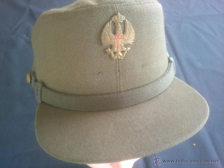 Militaria: Antigua gorra ejercito de Espa&ntilde;a - Foto 1