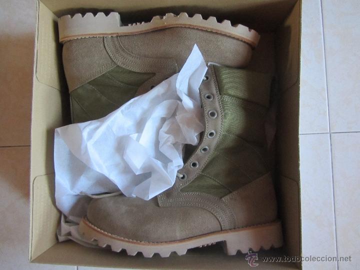 Botas de campaña pistacho ejercito de tierra. t - Vendido en Venta Directa  - 53588695