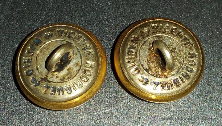 Militaria: BOTONES PEQUE&Ntilde;OS DE CABALLERIA DE REGULARES - Foto 3