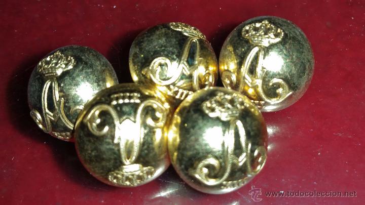 Militaria: BOTONES ANTIGUOS DE HUSARES - Foto 1