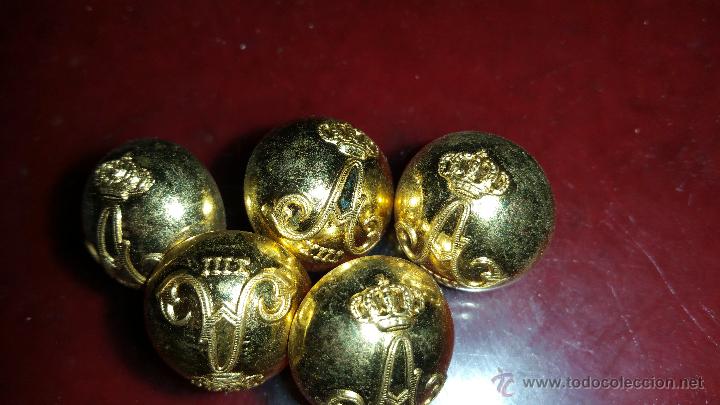 Militaria: BOTONES ANTIGUOS DE HUSARES - Foto 2