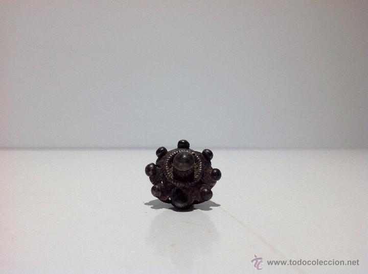 Militaria: ANTIGUO GEMELO ,MEDIEVAL DE PLATA. - Foto 1