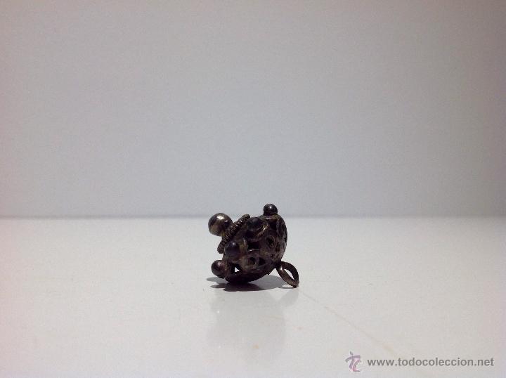 Militaria: ANTIGUO GEMELO ,MEDIEVAL DE PLATA. - Foto 2