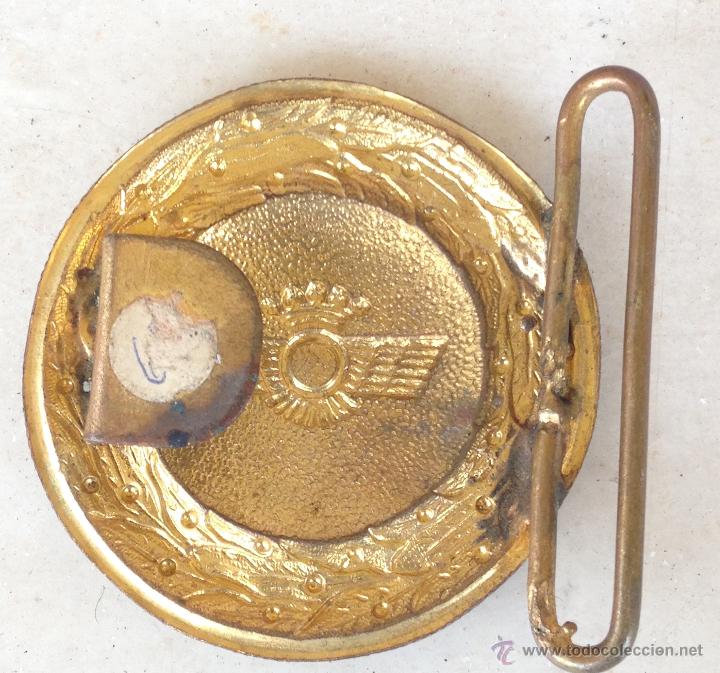Militaria: HEBILLA AVIACION. EJ&Eacute;RCITO DEL AIRE. - Foto 2