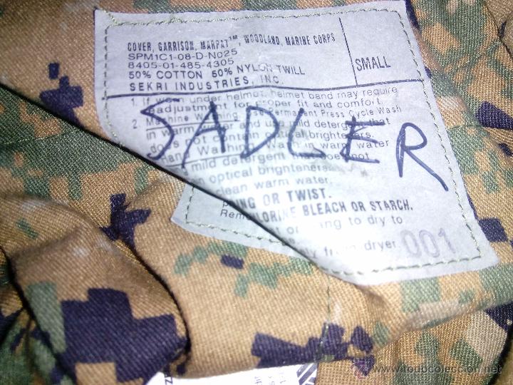 Militaria: Gorra USMC MARPAT - Foto 3