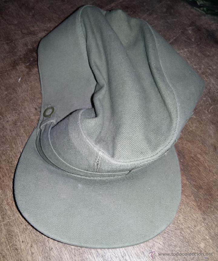 Militaria: Gorra de faena, a&ntilde;os 80 - Foto 1