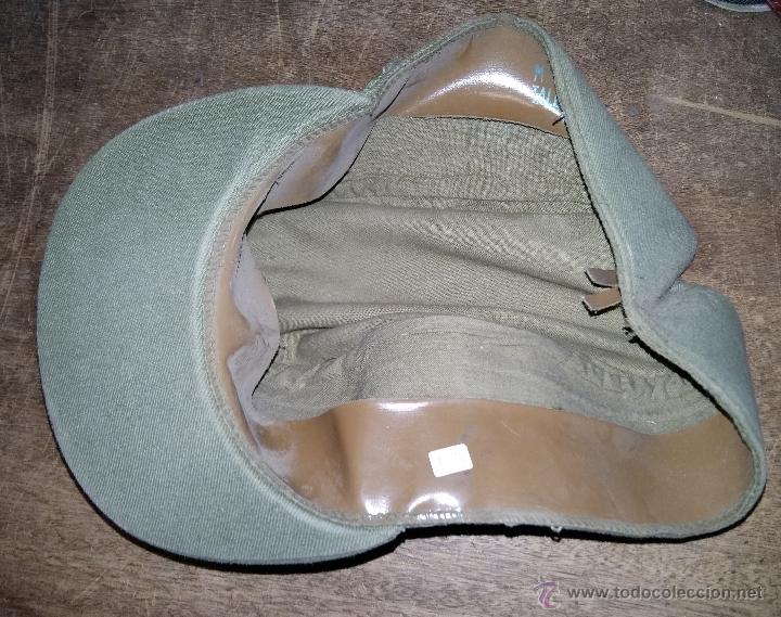 Militaria: Gorra de faena, a&ntilde;os 80 - Foto 2