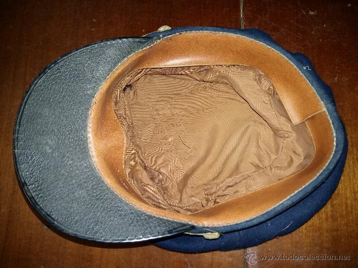 Militaria: Gorra de plato Marina - Foto 2