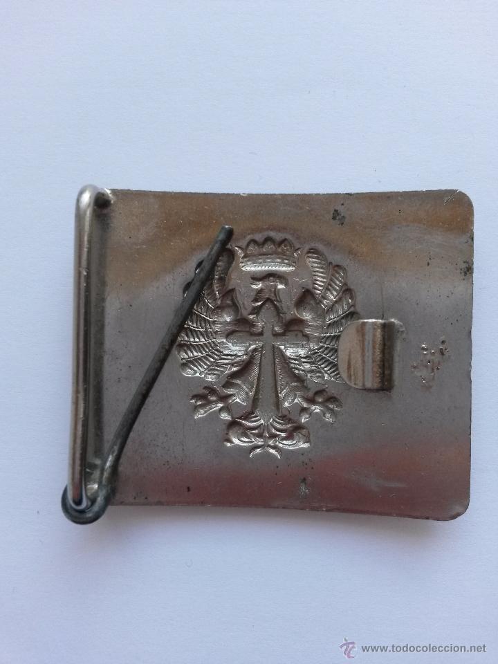 Militaria: Hebilla de cinturon del ejercito espa&ntilde;ol - Foto 2