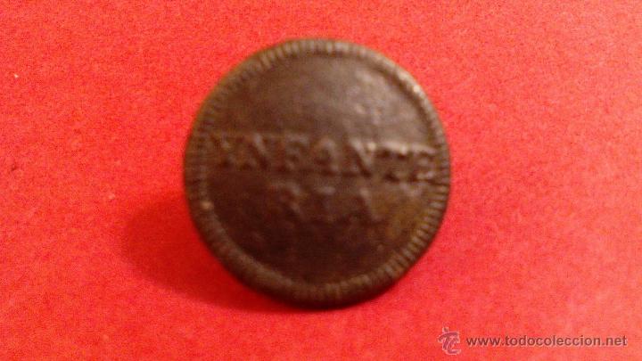 Militaria: BOTON DE PLATA, INFANTERIA - Foto 3