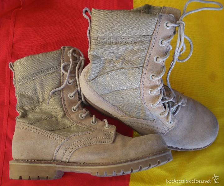 Botas color arena de infantería de marina - Vendido en Subasta - 55570875
