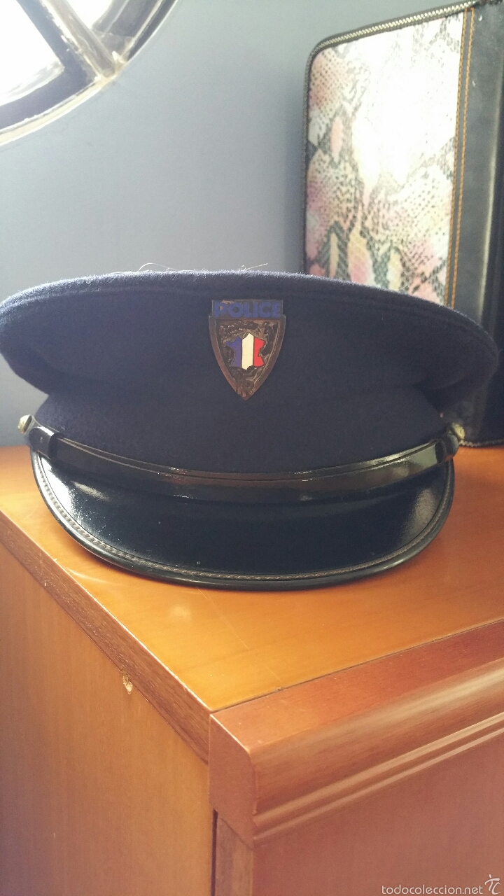 Militaria: Gorra policial Francia - Foto 1