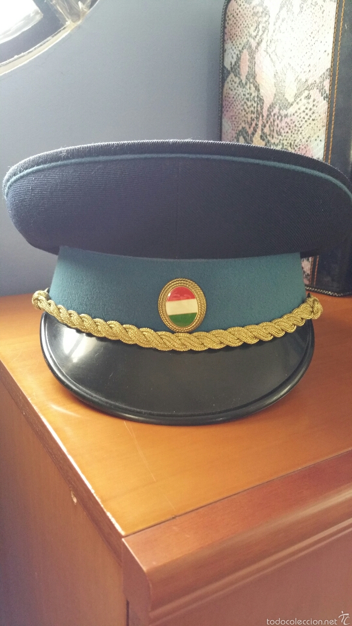 Militaria: Gorra policial Hungria - Foto 1