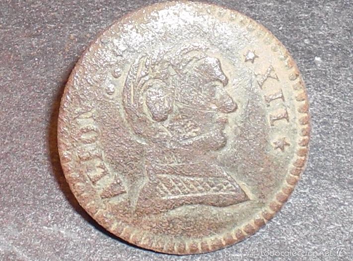 Militaria: Boton Alfonso XII - Foto 1