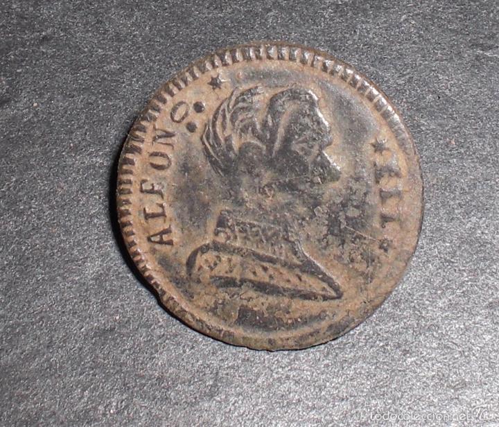 Militaria: Boton Alfonso XII - Foto 1