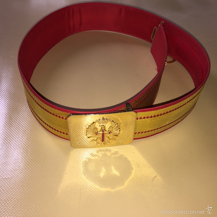 Militaria: CINTUR&Oacute;N DE GALA. EJ&Eacute;RCITO DE TIERRA ESPA&Ntilde;OL. - Foto 2
