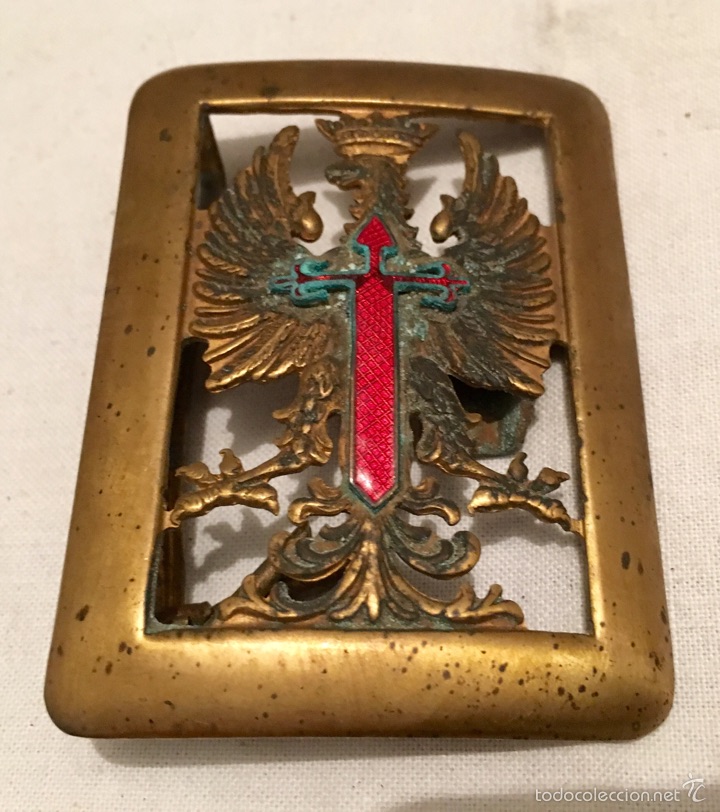 Militaria: ANTIGUA HEBILLA EJ&Eacute;RCITO ESPA&Ntilde;OL - Foto 1