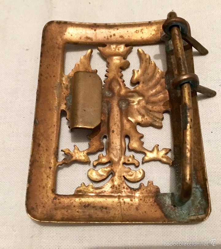 Militaria: ANTIGUA HEBILLA EJ&Eacute;RCITO ESPA&Ntilde;OL - Foto 2