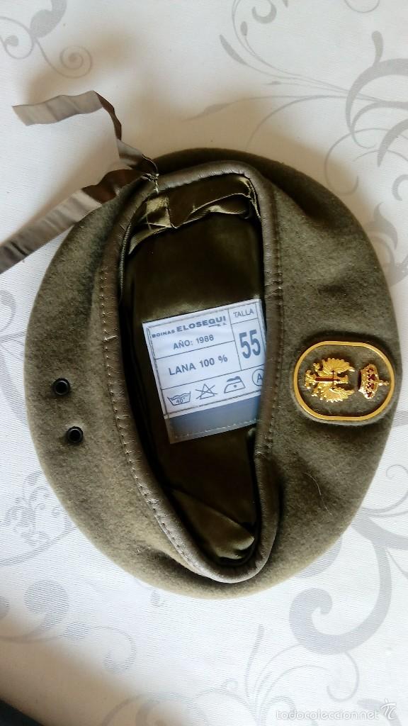 Militaria: BOINA CAQUI EJ&Eacute;RCITO DE TIERRA - Foto 2