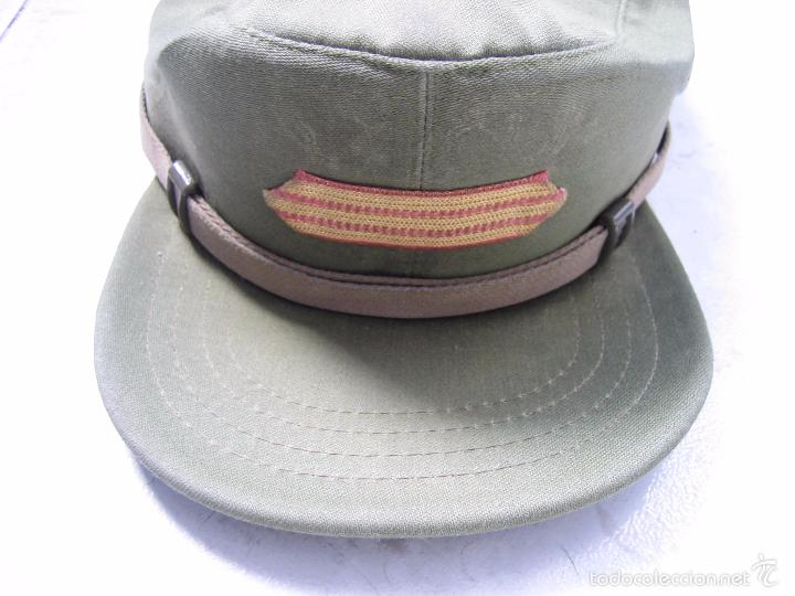 Militaria: Gorra de sargento. Ej&eacute;rcito Espa&ntilde;ol de tierra - Foto 2