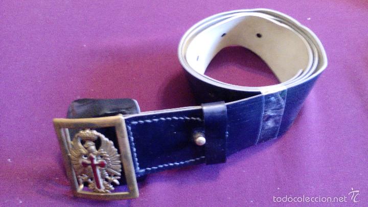 Militaria: ANTIGUO CINTURON DEL EJERCITO ESPA&Ntilde;OL - Foto 1