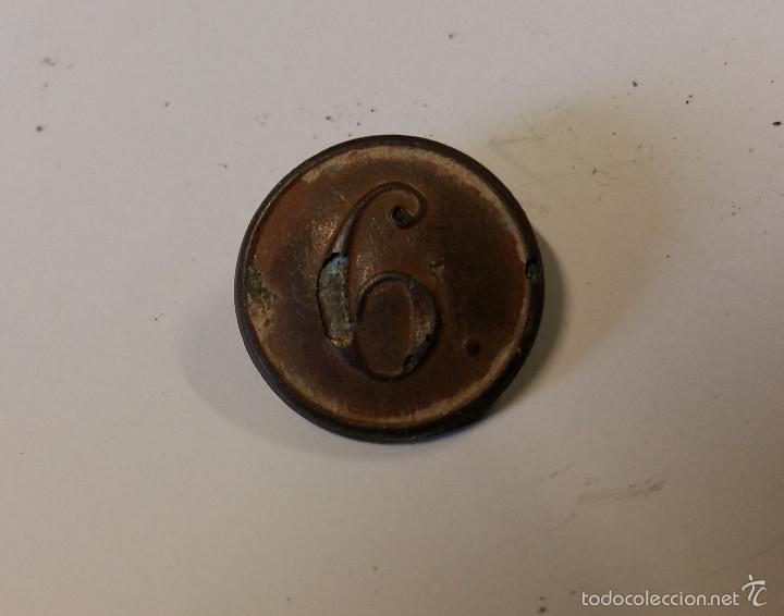 Militaria: Bot&oacute;n 6, 15 mm - Foto 1