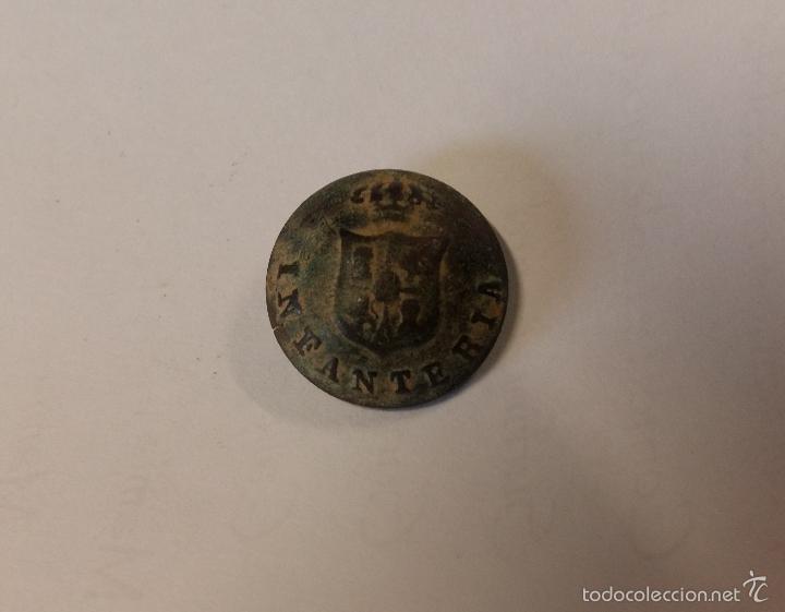 Militaria: Bot&oacute;n de Infanter&iacute;a, 20 mm - Foto 1