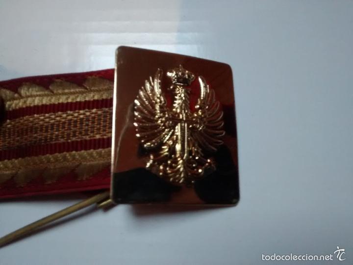 Militaria: Cintur&oacute;n de gala del Ej&eacute;rcito de Tierra - Foto 1