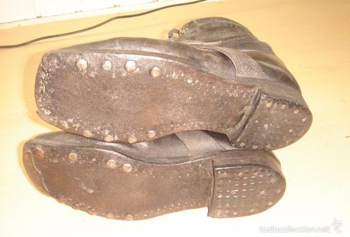 Militaria: Botas ski Wehrmacht impecables - Foto 3