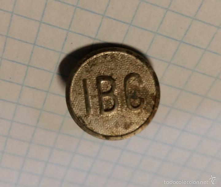 Militaria: Bot&oacute;n IBC, 14 mm - Foto 1