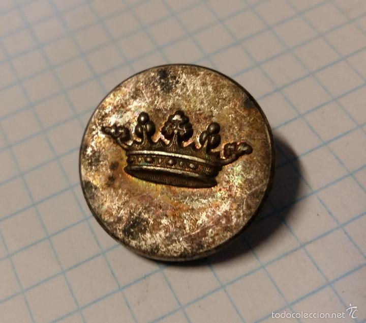 Militaria: Bot&oacute;n nobiliario, 14 mm - Foto 1