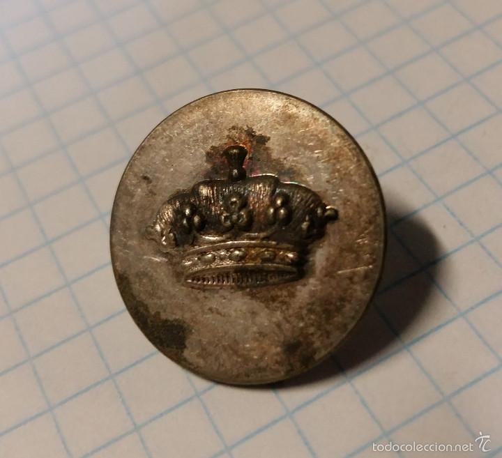 Militaria: Bot&oacute;n nobiliario, 17 mm - Foto 1